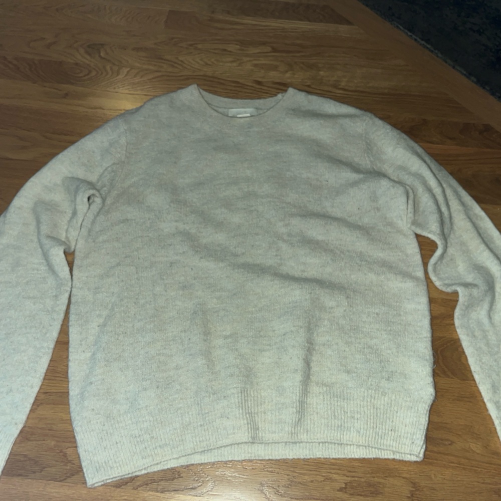 H&M cream sweater
